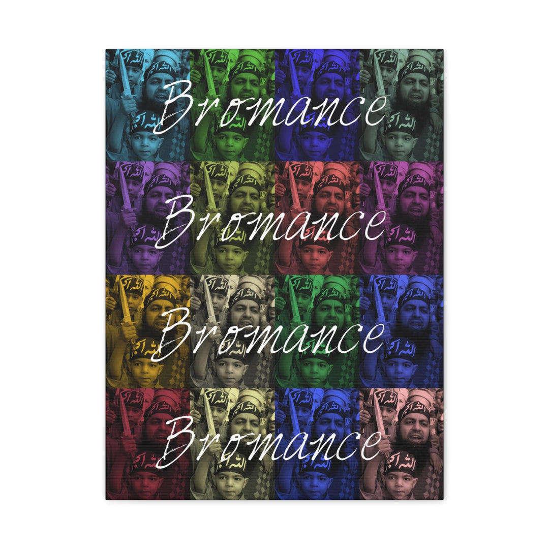 "BROMANCE" Gallery Wrapped Canvas