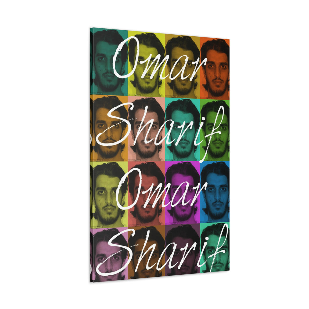 "Omar Sharif" Gallery Wrapped Canvas