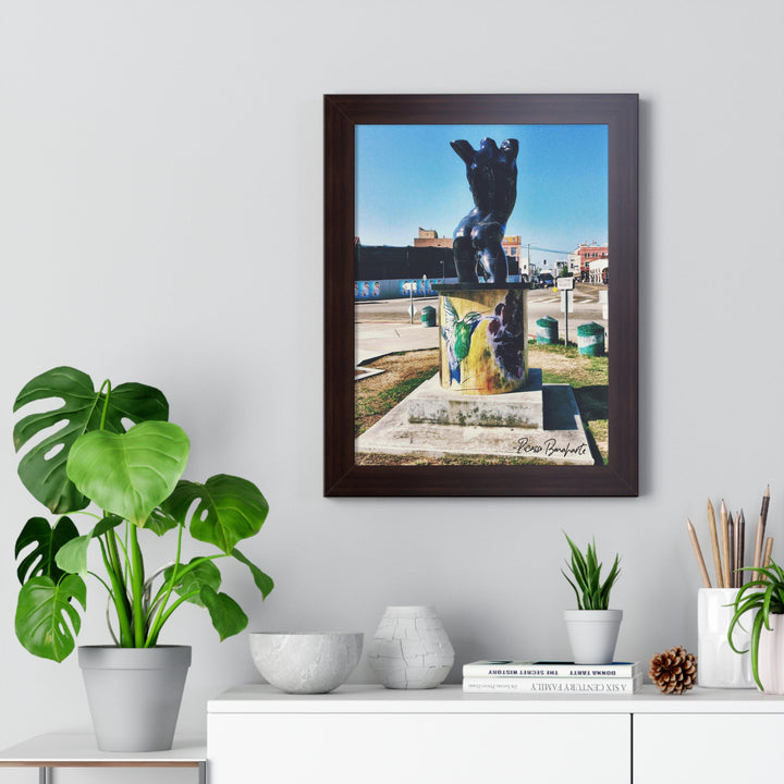 "Hummingbird #2 Venice Beach, CA" - Framed Print