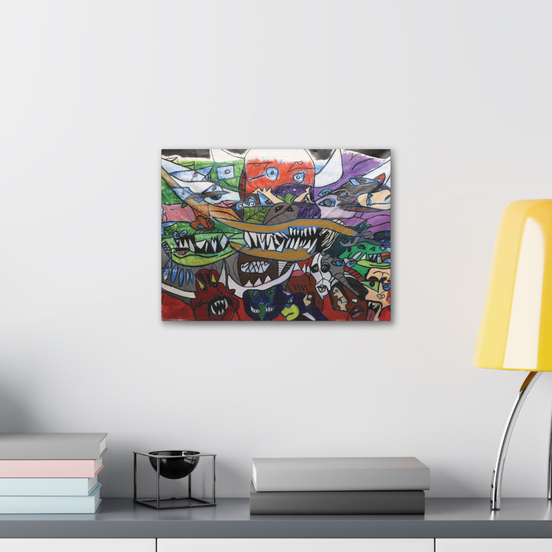 "Oni" Gallery Wrapped Canvas