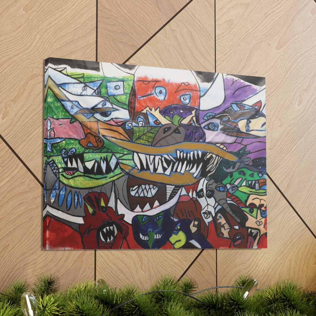 "Oni" Gallery Wrapped Canvas