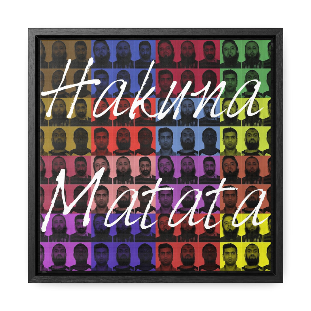 "Hakuna Matata" Gallery Wrapped/Framed Canvas