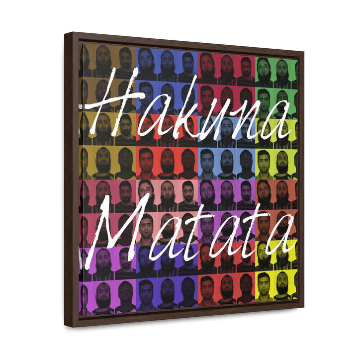 "Hakuna Matata" Gallery Wrapped/Framed Canvas