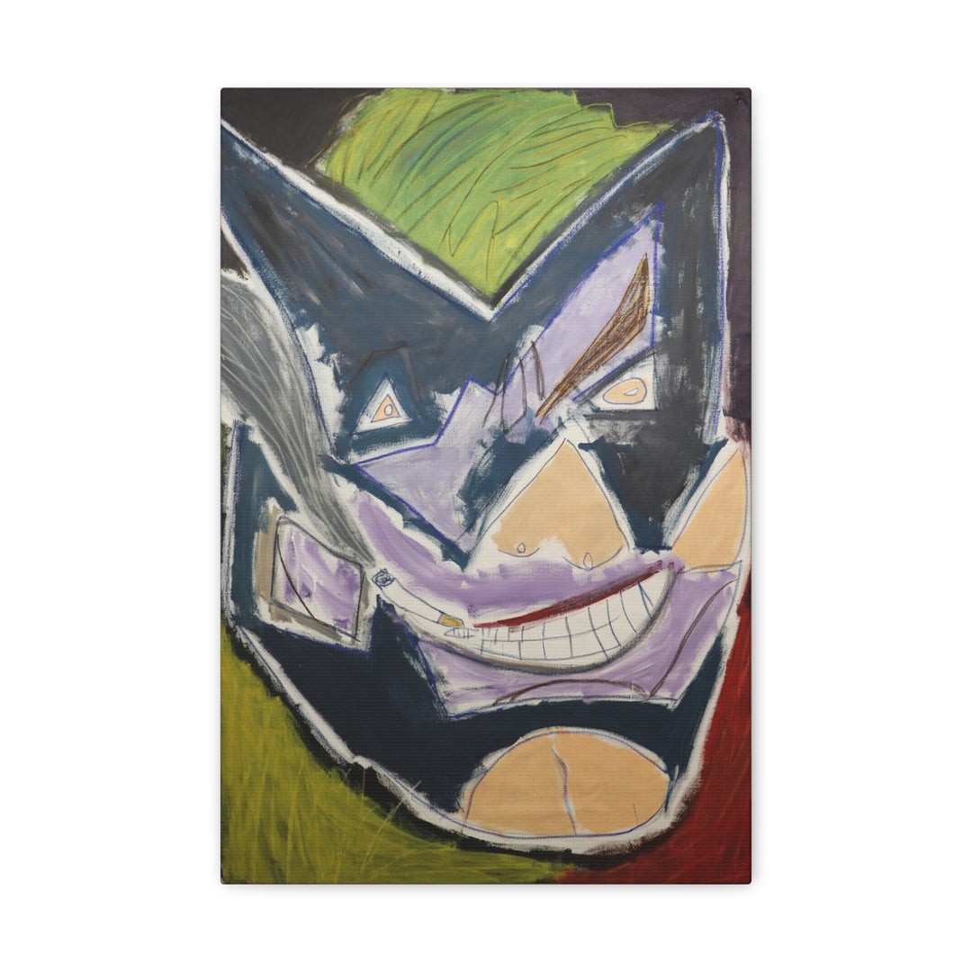 "Joker Batman" Gallery Wrapped Canvas (MFG by Sensaria)