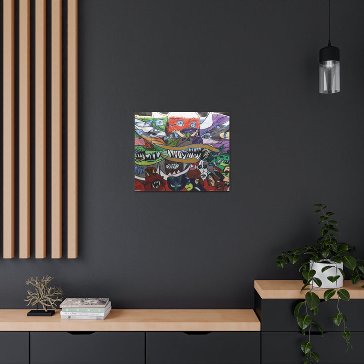 "Oni" Gallery Wrapped Canvas