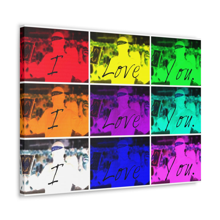 "I Love You" Gallery Wrapped Canvas