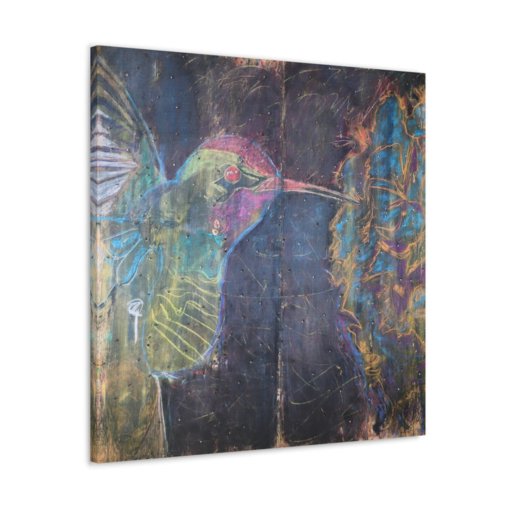 "Hummingbird #5" - Gallery Wrapped Canvas (MFG by Printify)