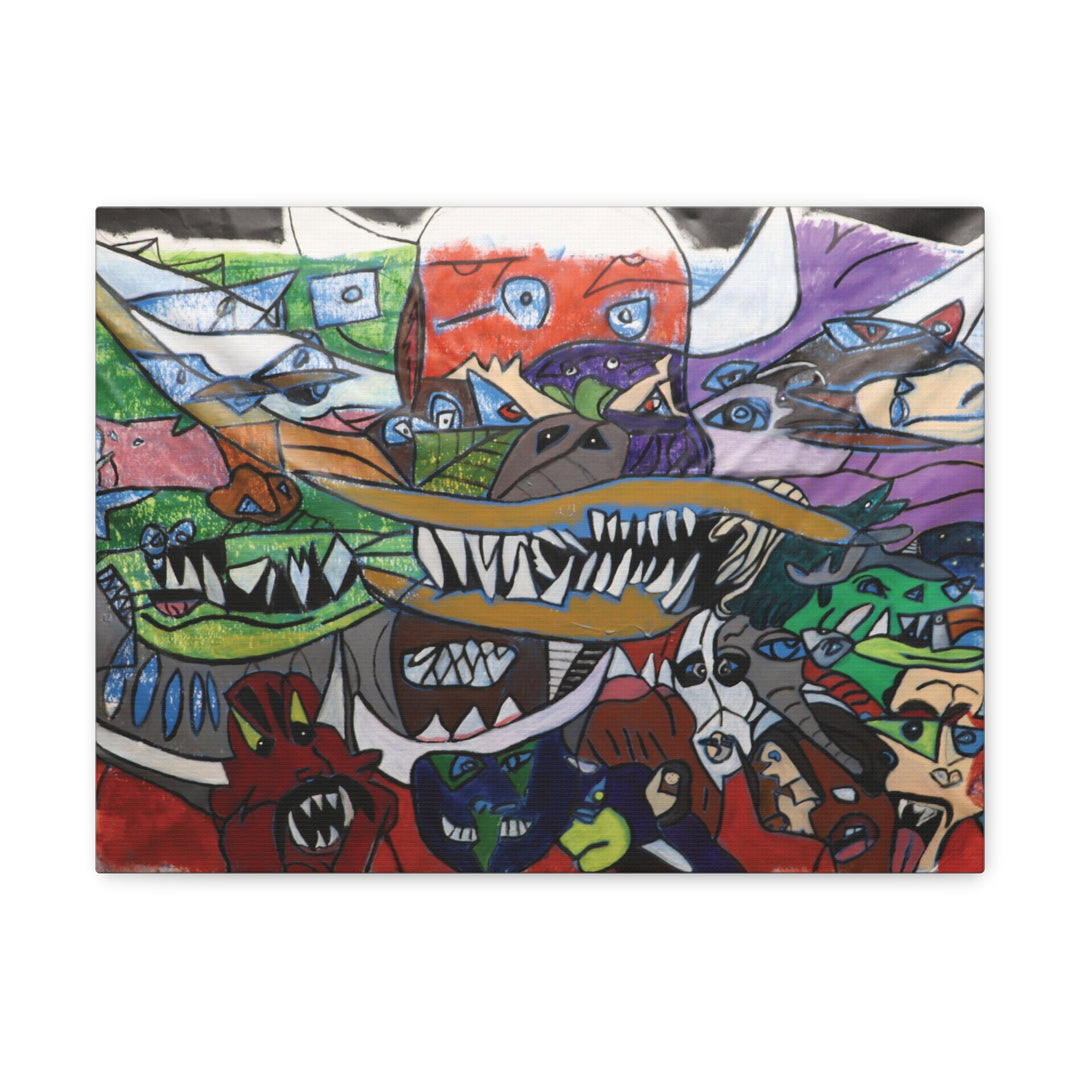 "Oni" Gallery Wrapped Canvas