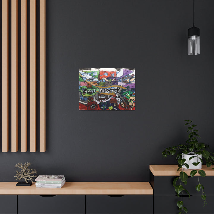 "Oni" Gallery Wrapped Canvas