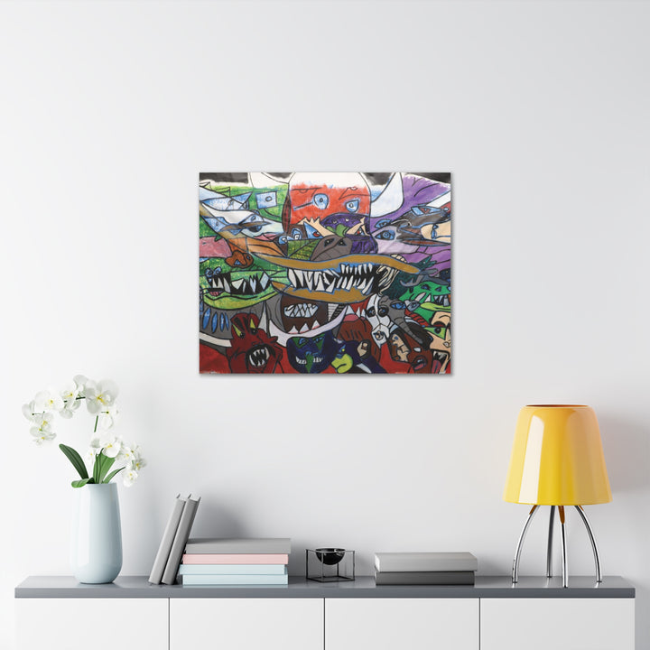 "Oni" Gallery Wrapped Canvas