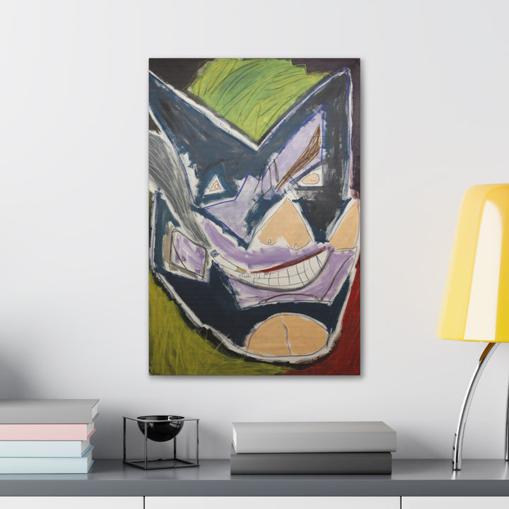 "Joker Batman" Gallery Wrapped Canvas (MFG by Sensaria)