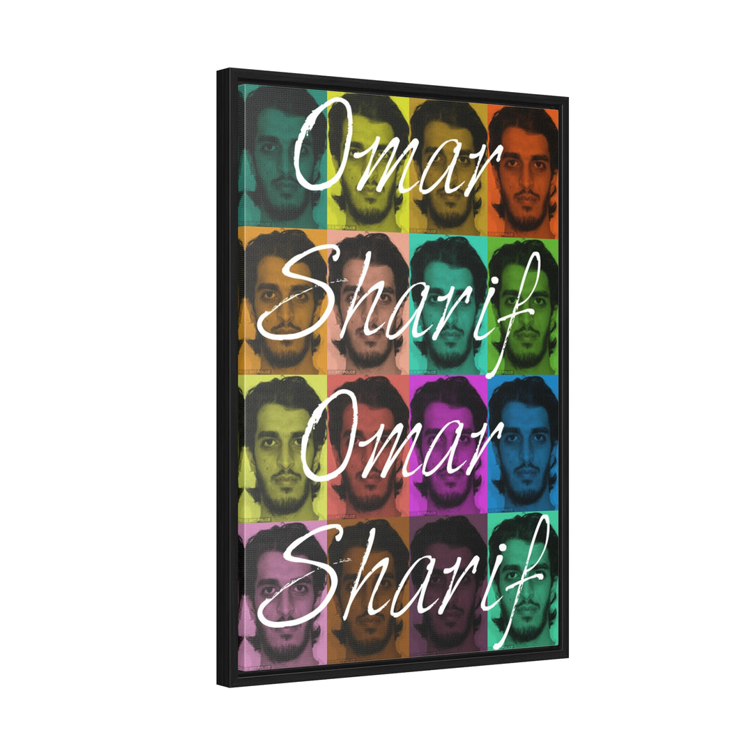 "Omar Sharif" Gallery Wrapped/Framed Canvas