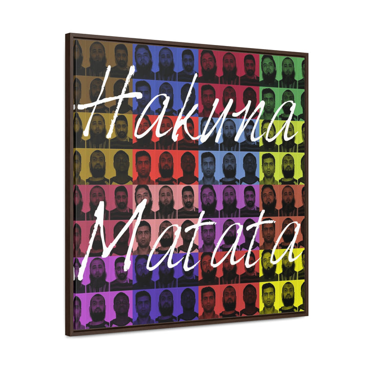 "Hakuna Matata" Gallery Wrapped/Framed Canvas