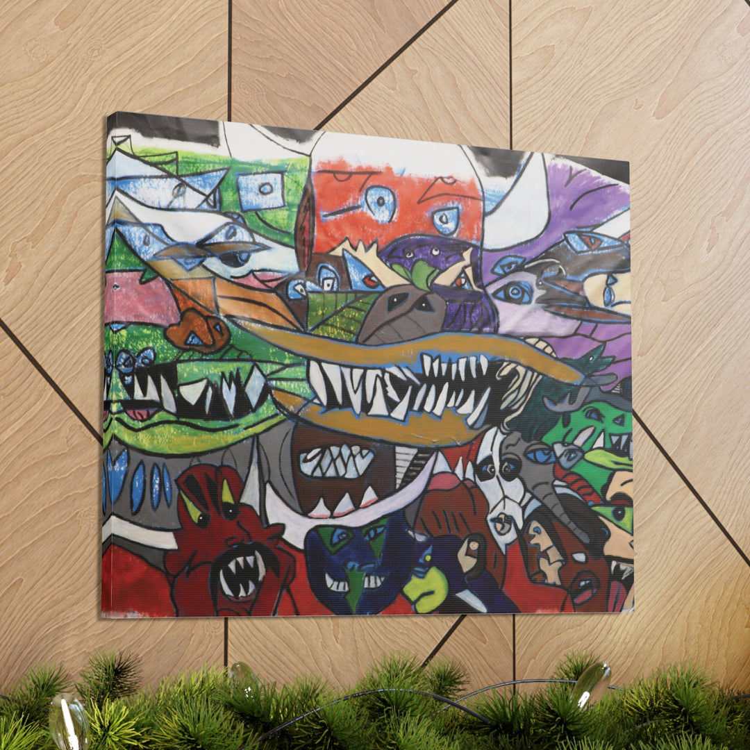 "Oni" Gallery Wrapped Canvas