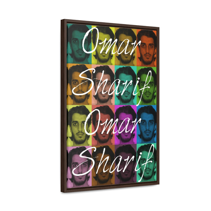 "Omar Sharif" Gallery Wrapped/Framed Canvas