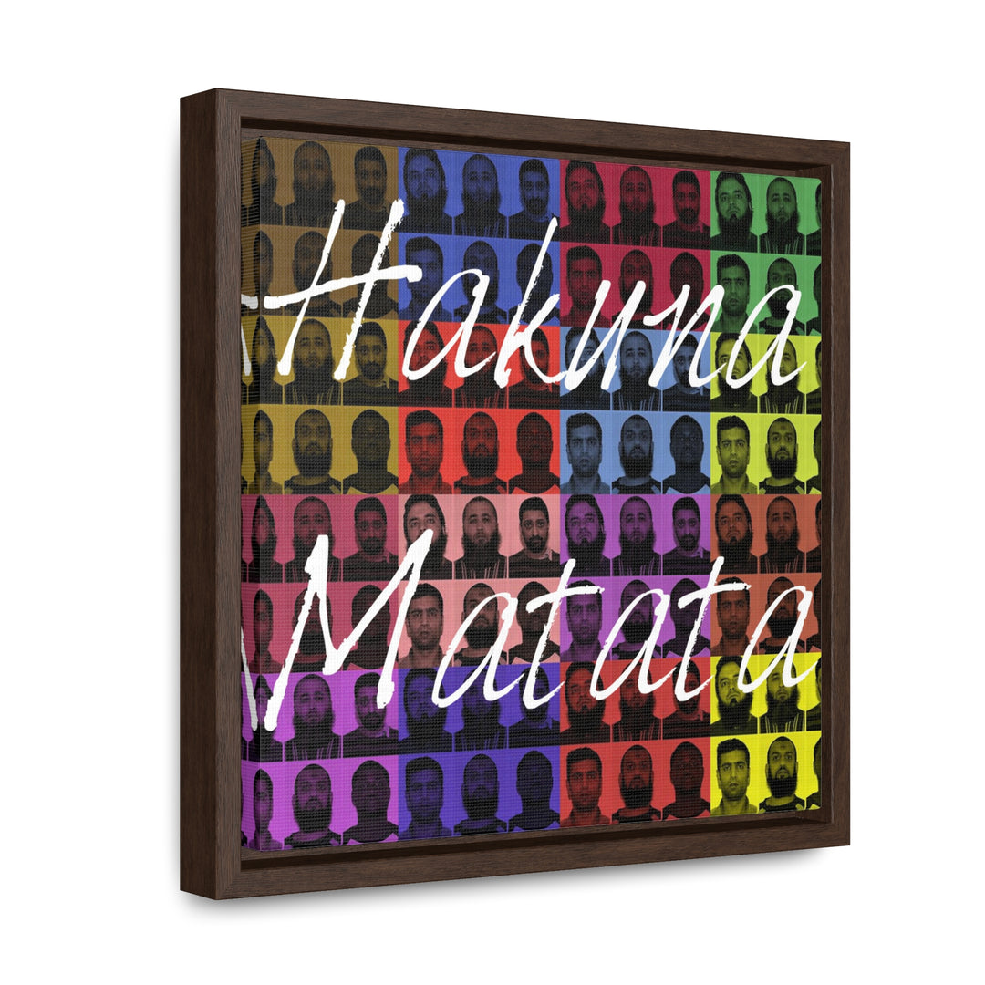 "Hakuna Matata" Gallery Wrapped/Framed Canvas