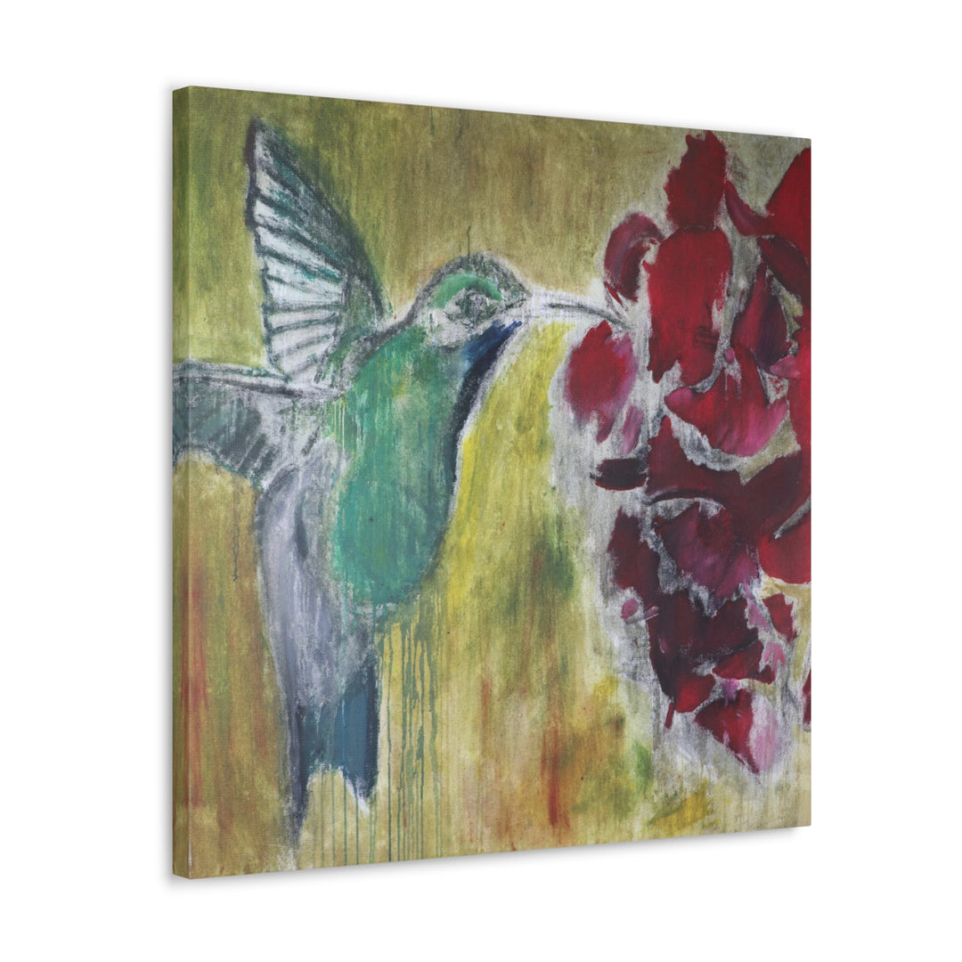 "Hummingbird #2" - Gallery Wrapped Canvas (MFG by Printify)