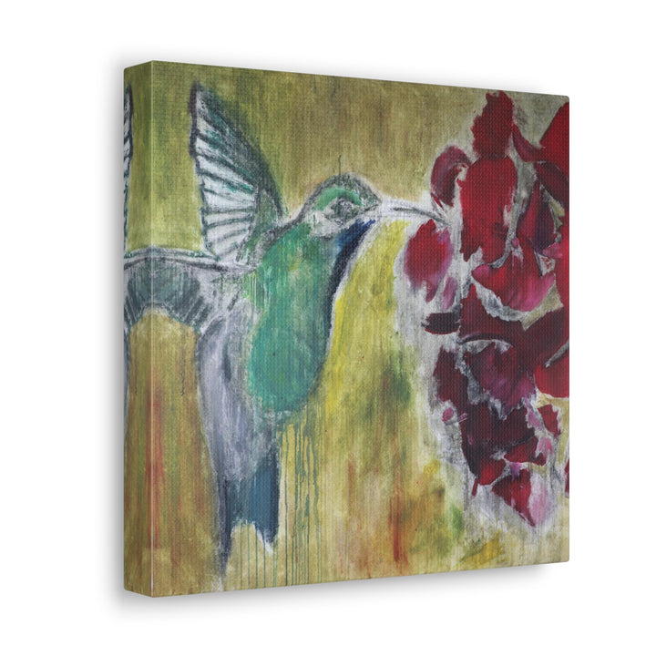 "Hummingbird #2" - Gallery Wrapped Canvas (MFG by Printify)