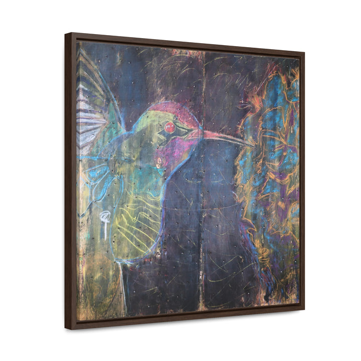 "Hummingbird #5" Gallery Wrapped/Framed Canvas (MFG by Printify)