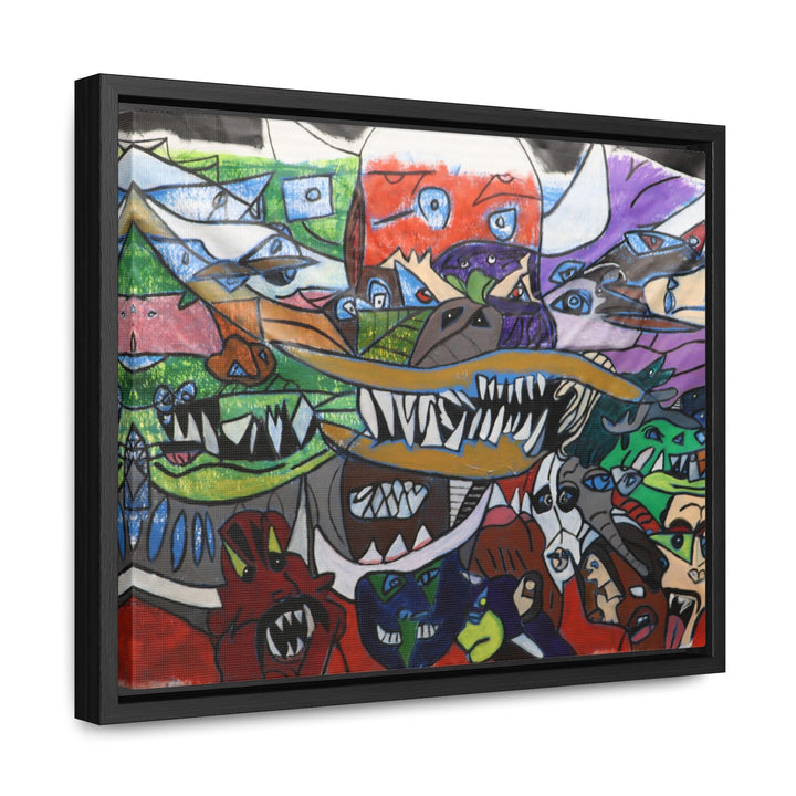 "Oni" Gallery Wrapped/Framed Canvas