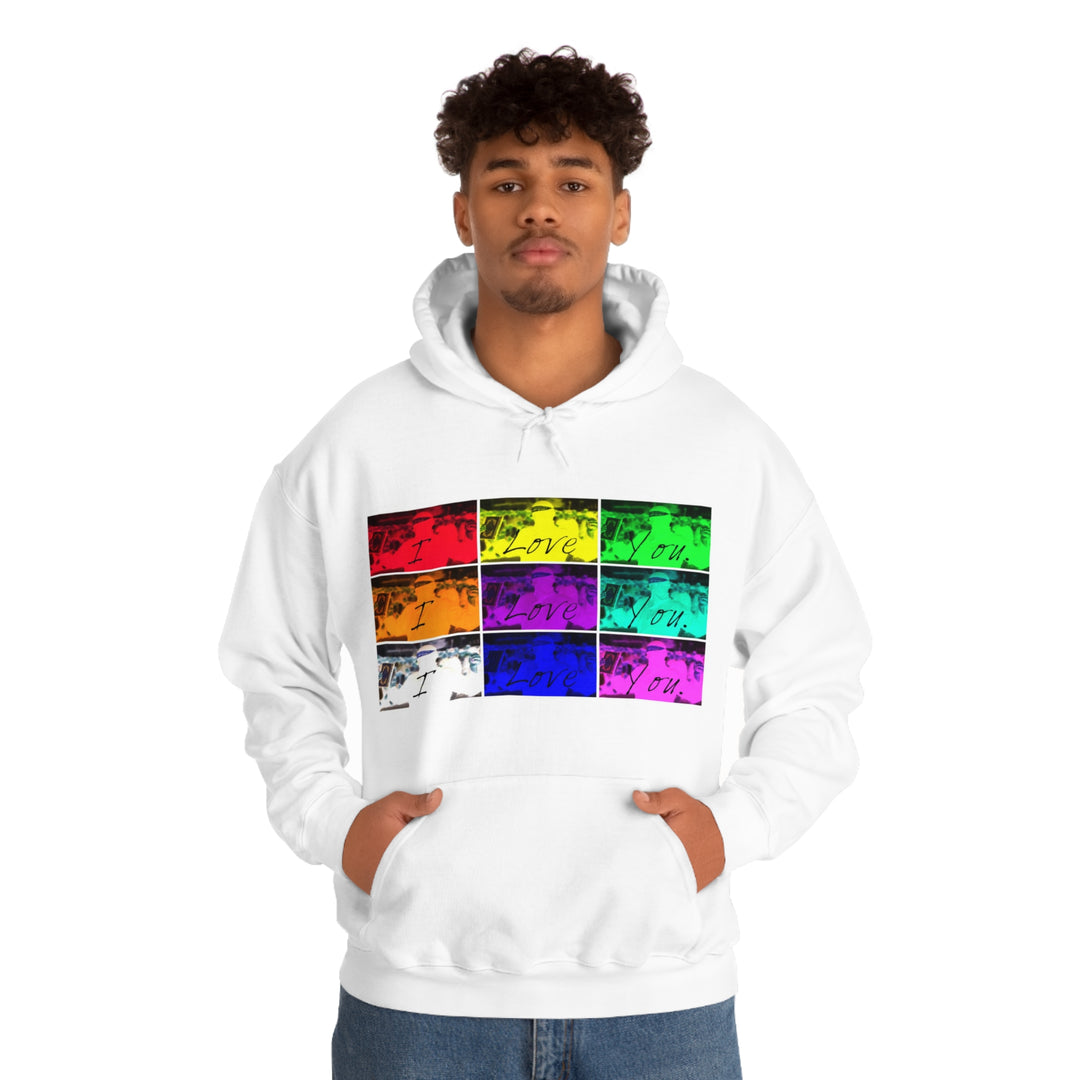 "I Love You" Hooded Sweatshirt