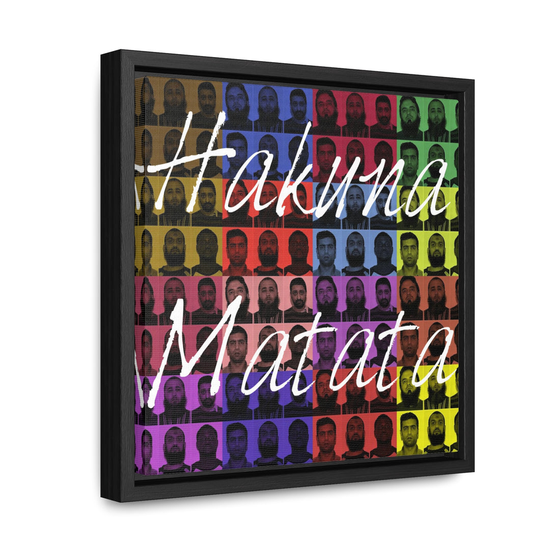 "Hakuna Matata" Gallery Wrapped/Framed Canvas