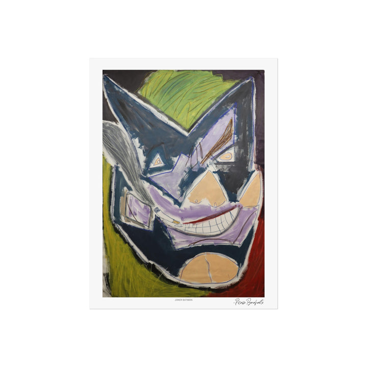 "Joker Batman" Limited Edition (500), Signed Fine Art Giclee Print