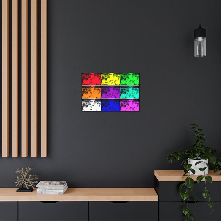 "I Love You" Gallery Wrapped Canvas