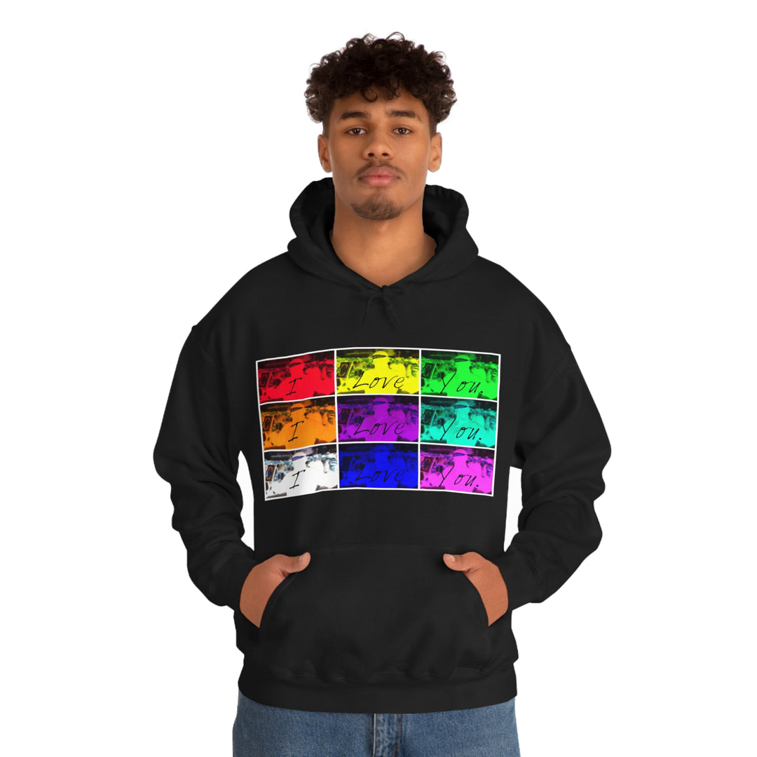 "I Love You" Hooded Sweatshirt