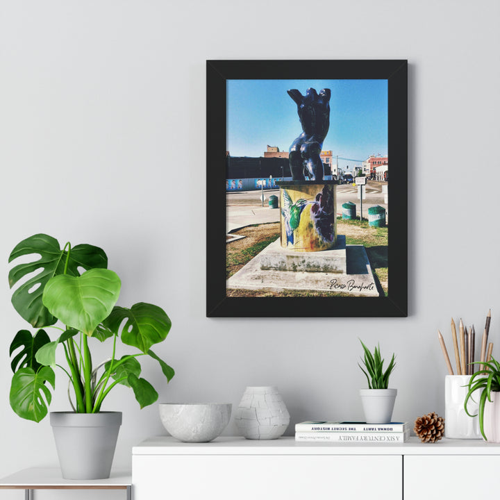 "Hummingbird #2 Venice Beach, CA" - Framed Print