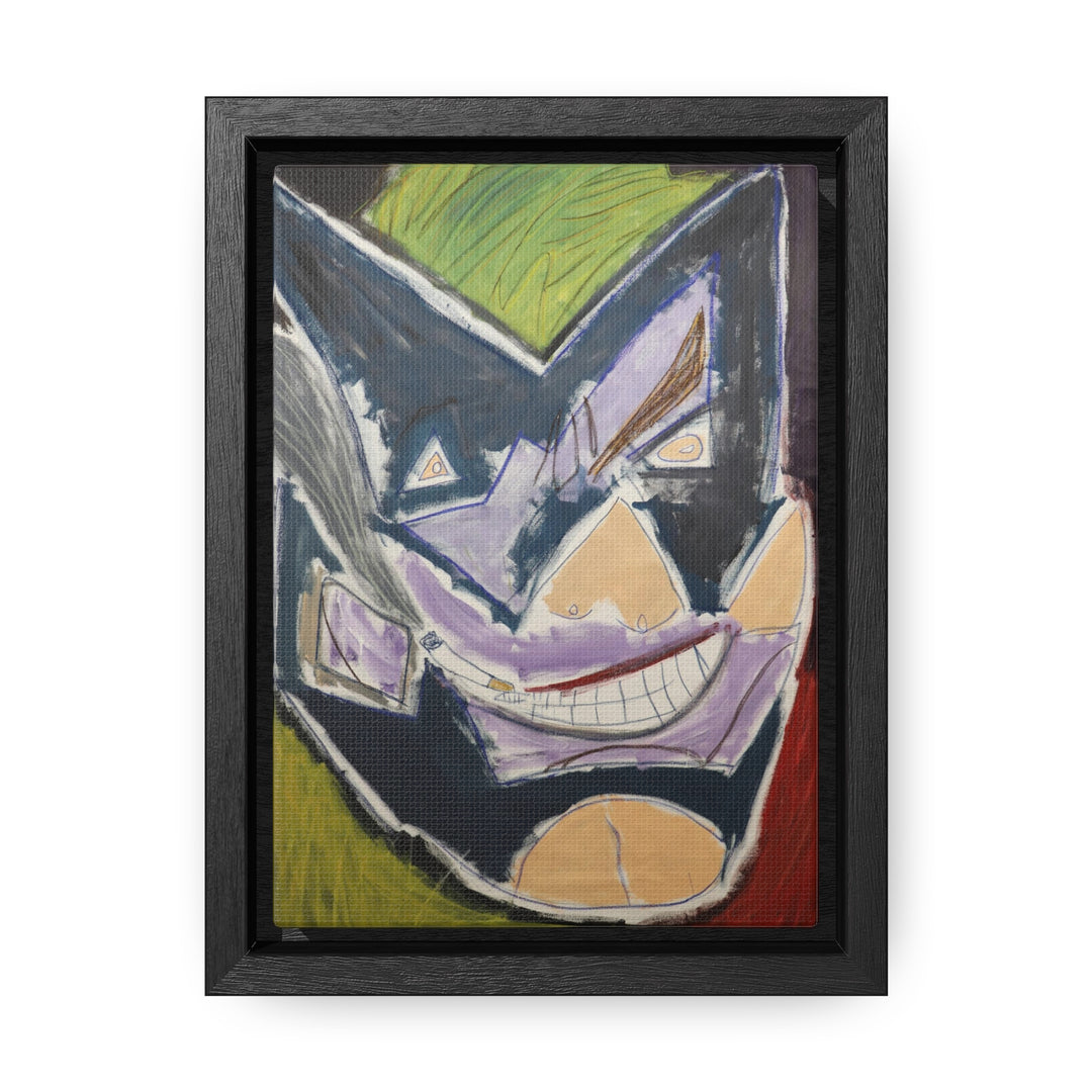 "Joker Batman" Gallery Wrapped/Framed Canvas (MFG by Sensaria)