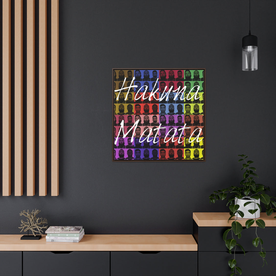 "Hakuna Matata" Gallery Wrapped/Framed Canvas