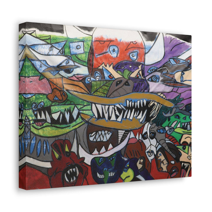 "Oni" Gallery Wrapped Canvas