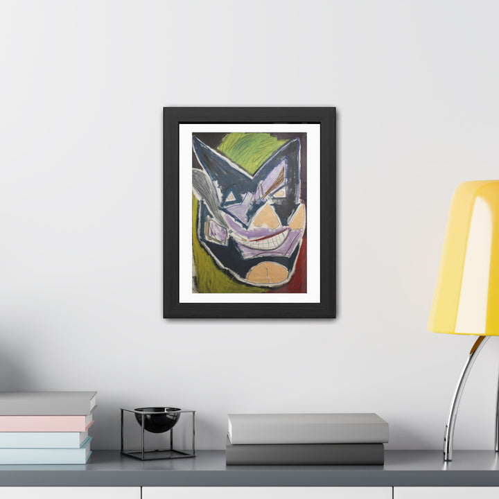 "Joker Batman" Framed Poster (MFG by Printify)