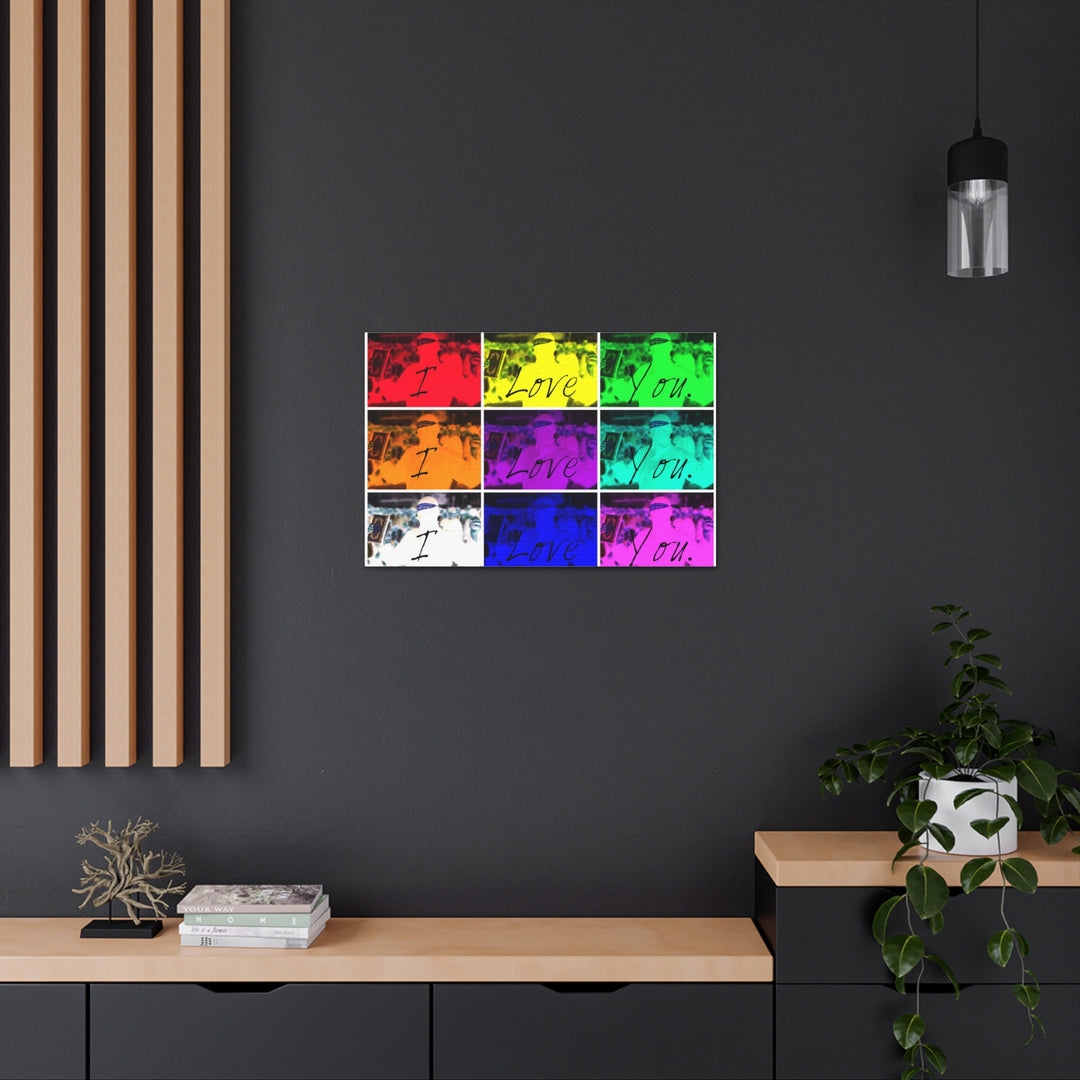 "I Love You" Gallery Wrapped Canvas