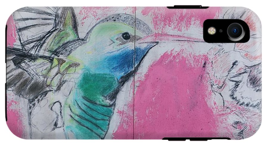 "Hummingbird #4"- Phone Case