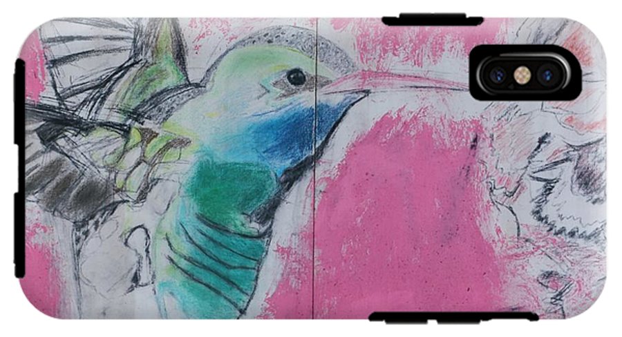 "Hummingbird #4"- Phone Case