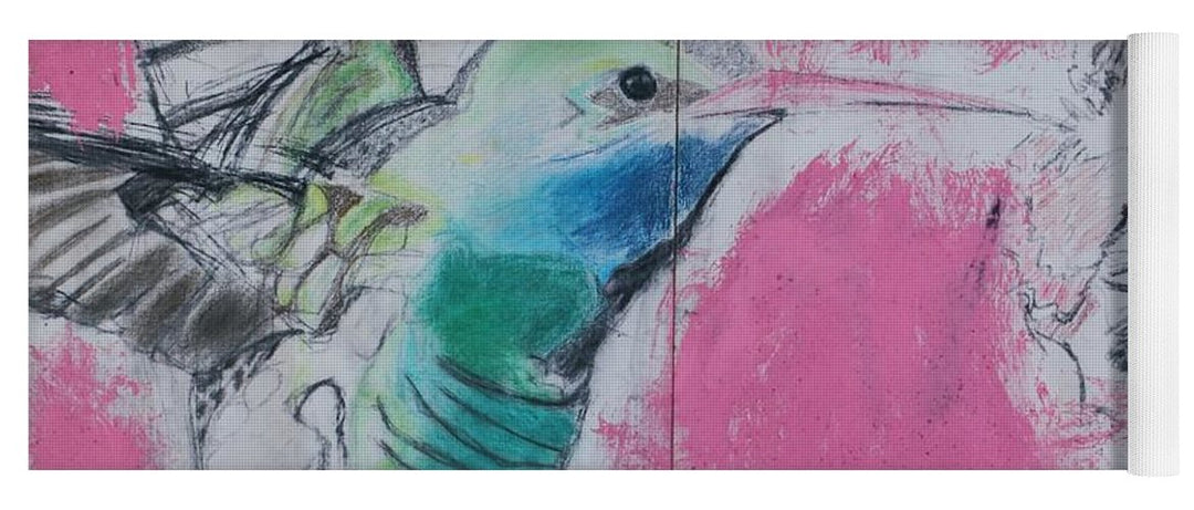 "Hummingbird #4" - Yoga Mat