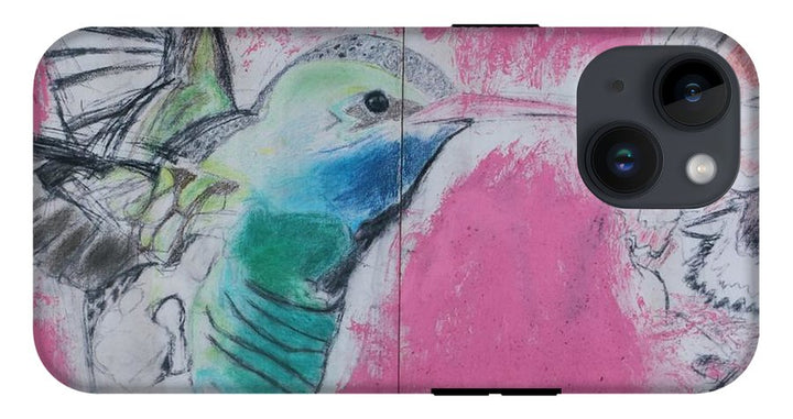 "Hummingbird #4"- Phone Case