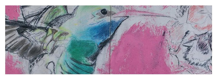 "Hummingbird #4" - Yoga Mat