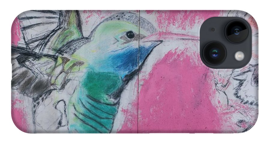 "Hummingbird #4"- Phone Case