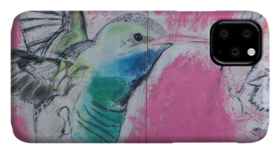 "Hummingbird #4"- Phone Case