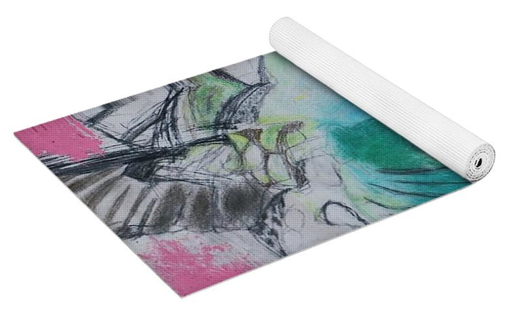 "Hummingbird #4" - Yoga Mat