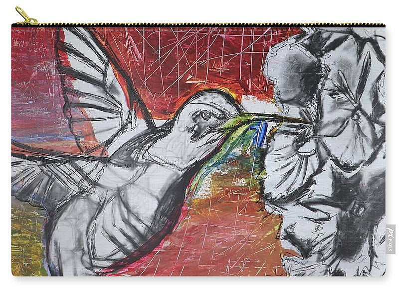 "Hummingbird #1" - Zip Pouch