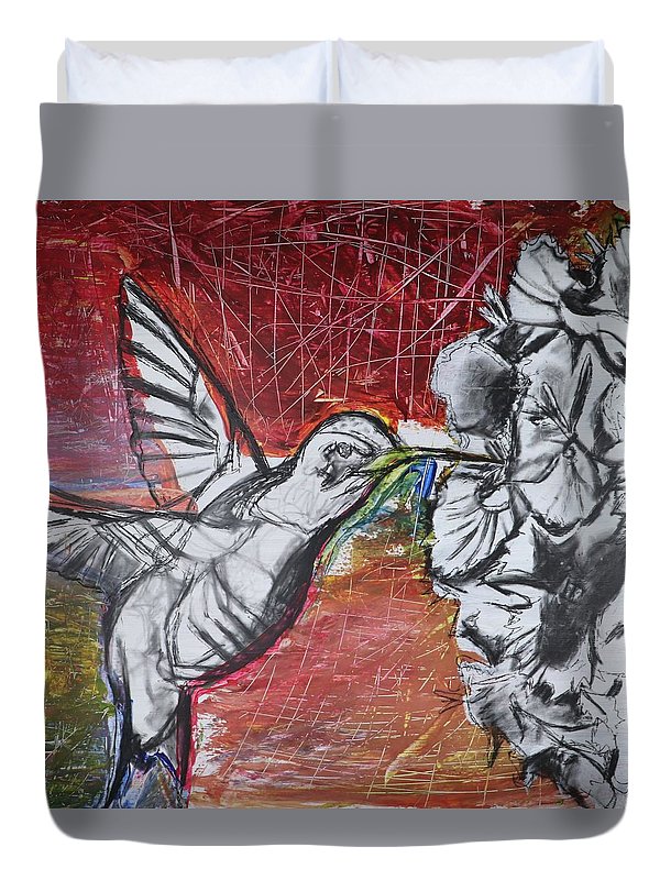 "Hummingbird #1" - Duvet Cover