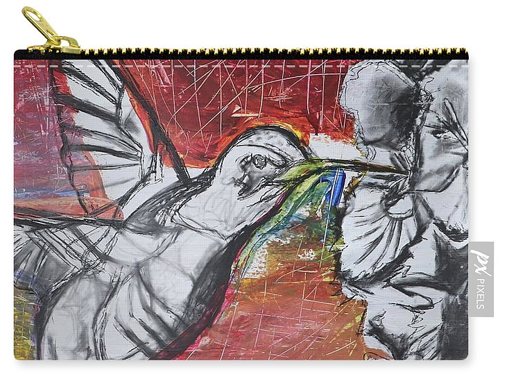 "Hummingbird #1" - Zip Pouch