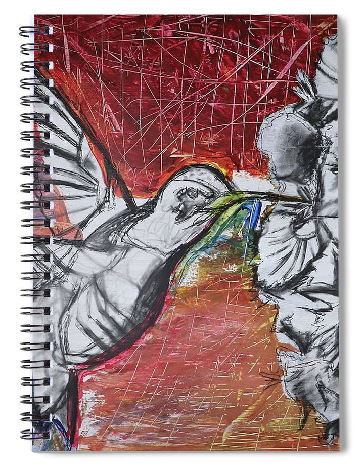 "Hummingbird #1" - Spiral Notebook