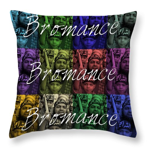 Bromance - Throw Pillow