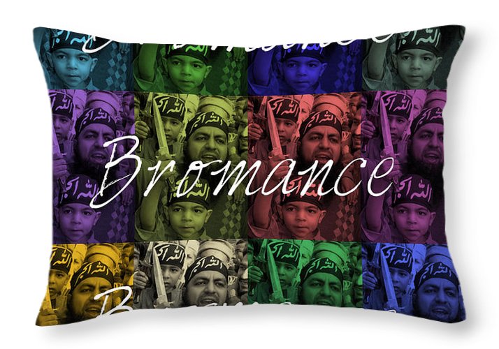 Bromance - Throw Pillow