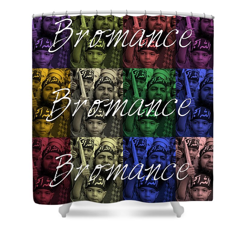 Bromance - Shower Curtain